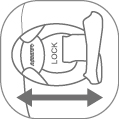 Quick release safety Weight pockets Quick release safety Weight pockets